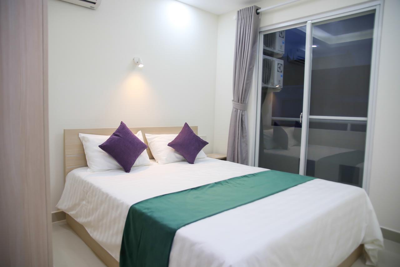 Van Dat Serviced Apartment Ho-Chi-Minh-Stadt Exterior foto
