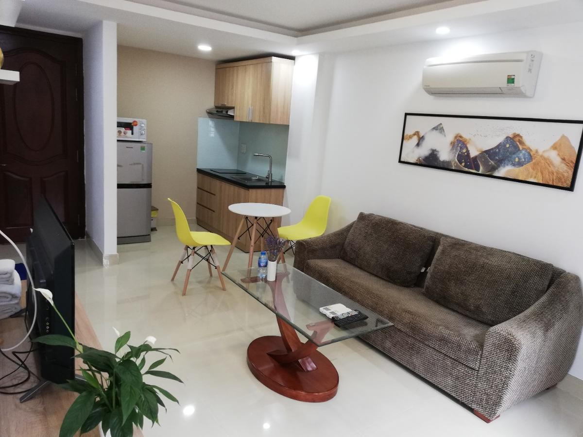 Van Dat Serviced Apartment Ho-Chi-Minh-Stadt Exterior foto