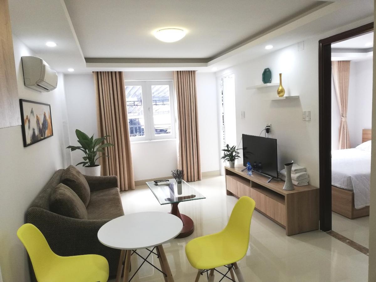 Van Dat Serviced Apartment Ho-Chi-Minh-Stadt Exterior foto